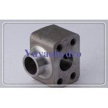 Steel Forged Code Port Block Customized Flange